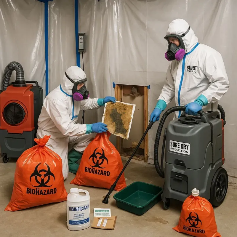 Contaminated Water Handling Protocols process in Canton, MI