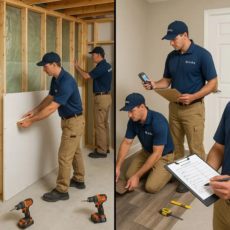 Repairs and Reconstruction process in Canton, MI